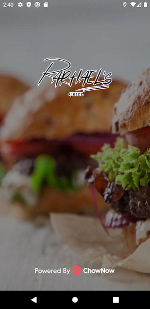 Raphaels Grill - Brand Screenshot 0