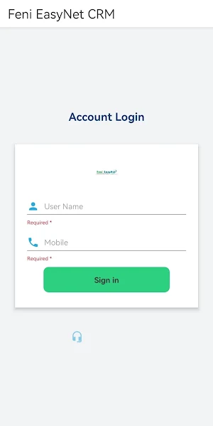 Feni EasyNet CRM Screenshot 1