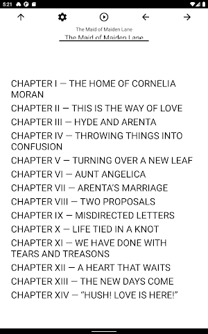 Book, The Maid of Maiden Lane Screenshot 2