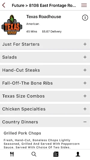 ChowTime Delivery Service Screenshot 2
