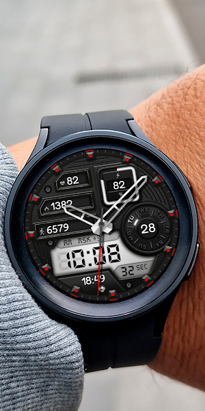 Hybrid METOBAR WS01 Watch face Screenshot 1