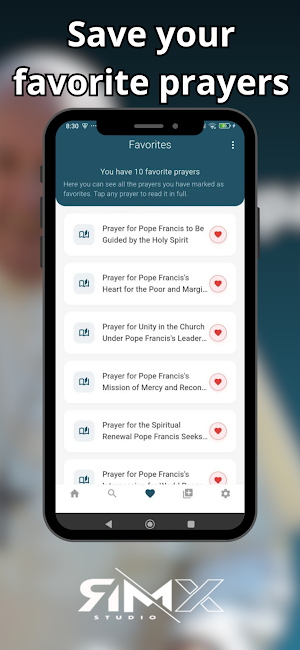 Prayers for Pope Francis Screenshot 1