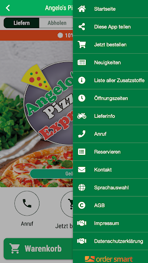 Angelo's Pizza Express Screenshot 2