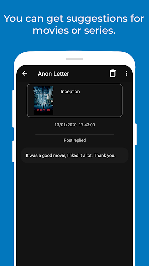 Anon Letter: Send a message, a Screenshot 3