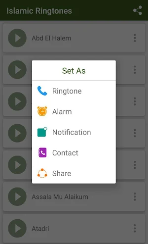 Islamic Ringtones Screenshot 1