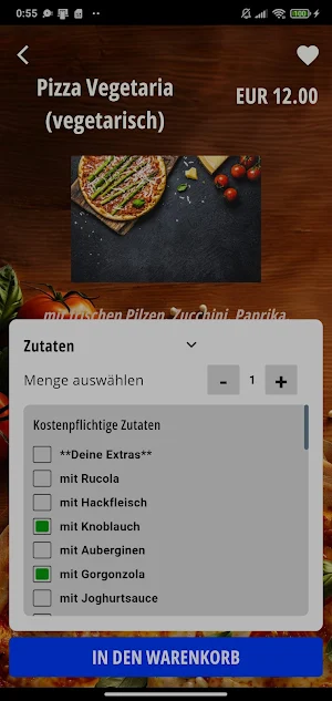 Pizzeria Express Darmstadt Screenshot 1
