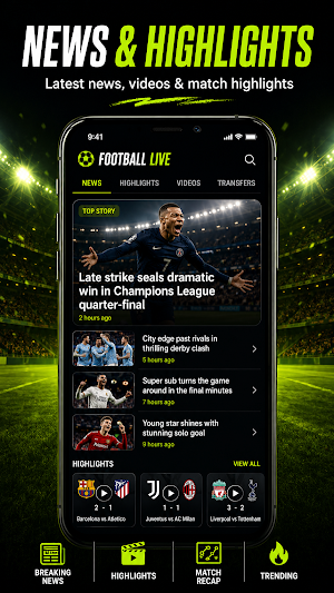 Live Scores: Football Match Screenshot 3