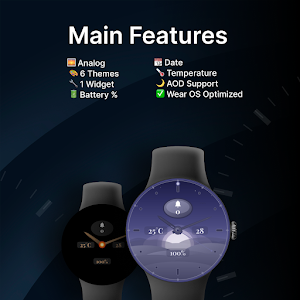 Desert Sunset Watch Face Screenshot 1