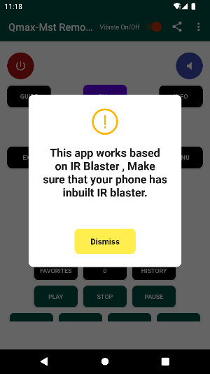 Remote for Qmax Mst Screenshot 1