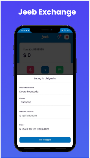Jeeb Exchange Screenshot 2