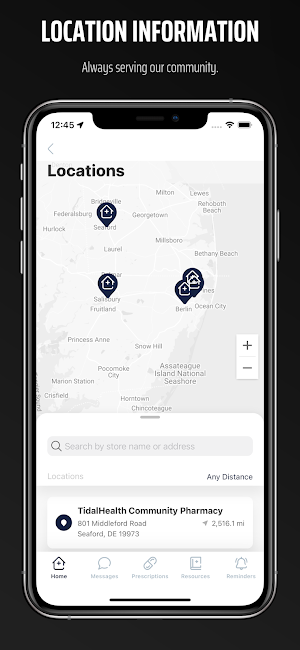 TidalHealth Community Pharmacy Screenshot 1