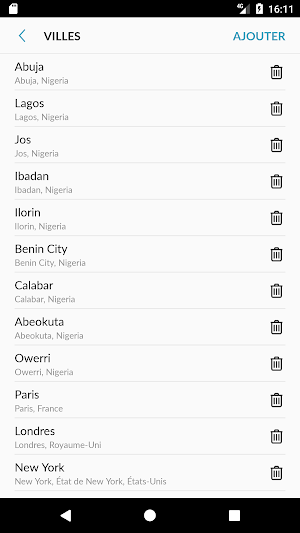 Nigeria Weather Screenshot 3