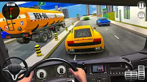 US Oil Tanker Truck Drive Sim Screenshot 3