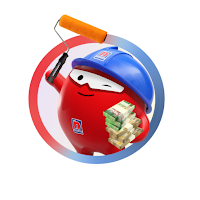 Nippon Paint Blobby Cash