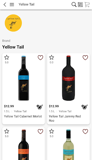 Wine & Food Mart Screenshot 2