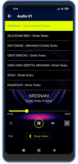 Nresnani Dinda Teratu Ft Delva Screenshot 3