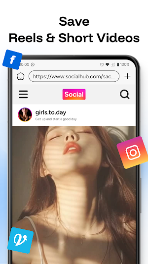 AnySaver: All Video Downloader Screenshot 1