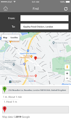 Quality Fried Chicken, London Screenshot 1