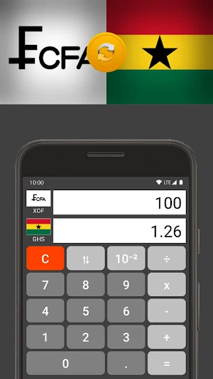 Ghanaian Cedi / CFA Franc Screenshot 1