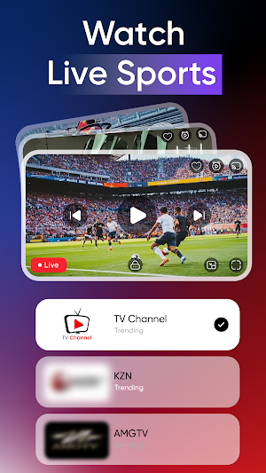 Live TV - TV Shows & Movies Screenshot 1
