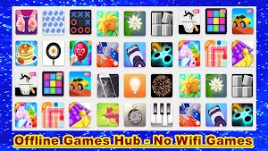 Offline Games Hub - No Wifi Screenshot 0
