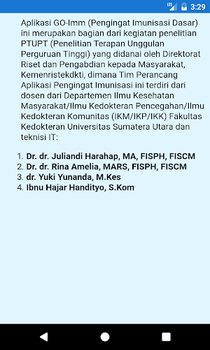 GO-IMM (Pengingat Imunisasi Dasar) Screenshot 2