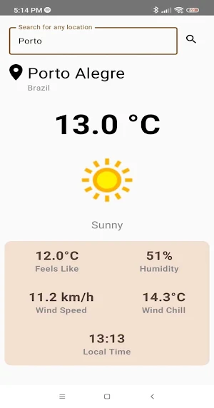 Weather Screenshot 3