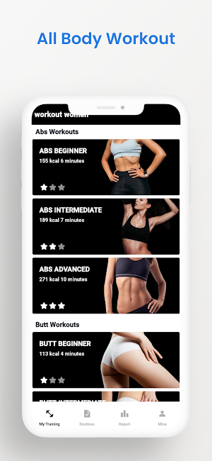 Female Fitness [Home Workout] Screenshot 2