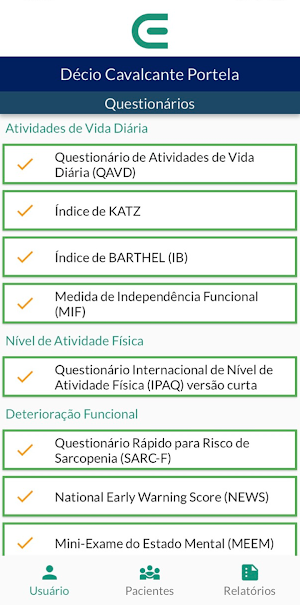 Exerclin Screenshot 1
