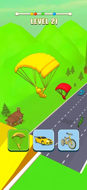 Shape Shift Car Transform Race Screenshot 3