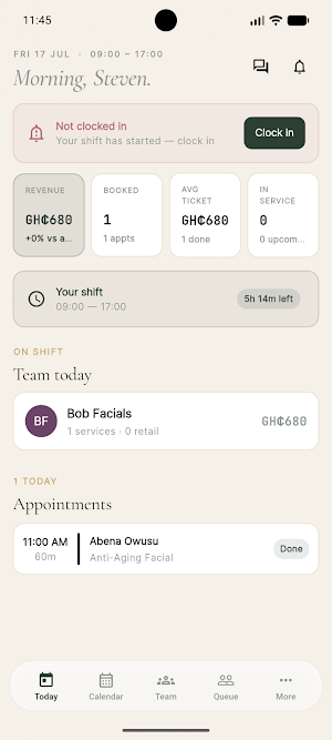 SpaOS Business Screenshot 0