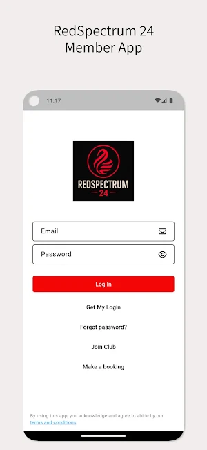 RedSpectrum 24 Member Portal Screenshot 0
