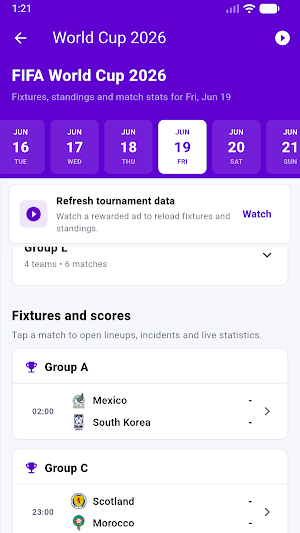 Telemundo - Live Soccer Score Screenshot 3