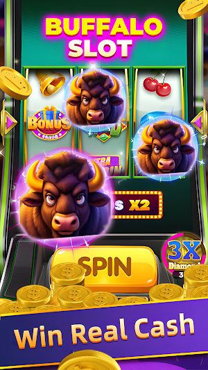 Cashman Casino : Buffalo Slots Screenshot 2