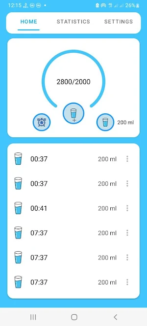 Water Tracker Screenshot 3