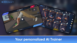 AI Fitness Coach : FitCraft 3D Screenshot 0
