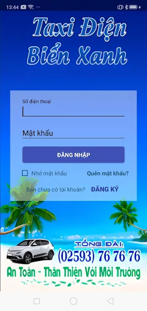 Taxi Điện Biển Xanh Screenshot 0