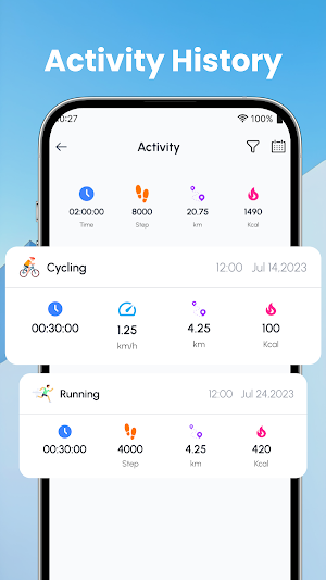 Step Tracker & Calorie Counter Screenshot 2