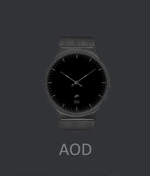 BLACK&GRAY WATCHFACE Screenshot 1