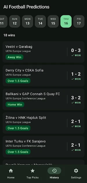 AI Football Predictions & Tips Screenshot 0