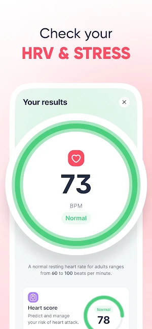 Monitor Heart Rate & Pulse Screenshot 1