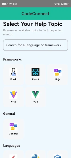 CodeConnect Screenshot 3