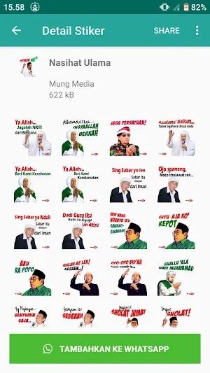 Stiker WA Nasihat Ulama Screenshot 2