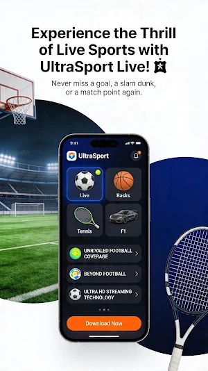UltraSport Live: HD Sports TV Screenshot 2