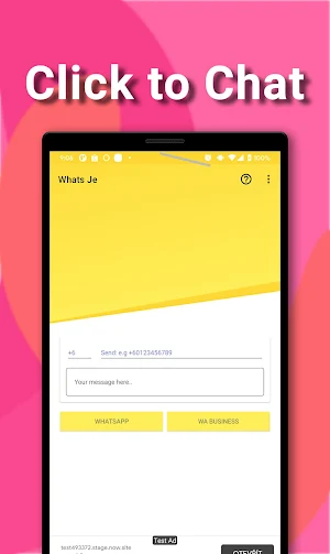Whats Je: Instant Chat, Whats Web & Tool for WA Screenshot 0