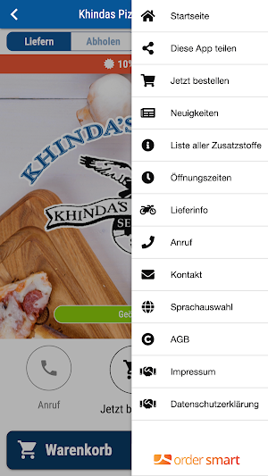 Khindas Pizzeria Döbeln Screenshot 2