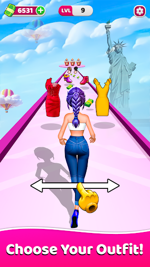 Glam or Shame : Supermodel Run Screenshot 0
