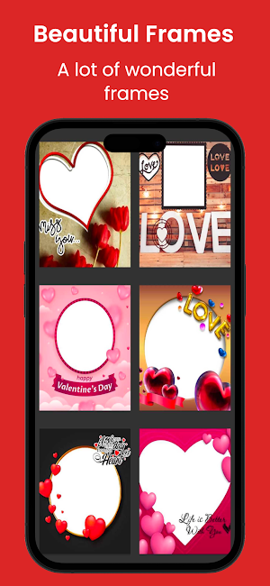 Valentine's Day Photo Frames Screenshot 3