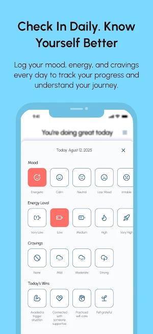 Sober Spark - Quit Alcohol Screenshot 1
