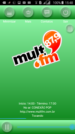 Rádio MultFM Screenshot 1